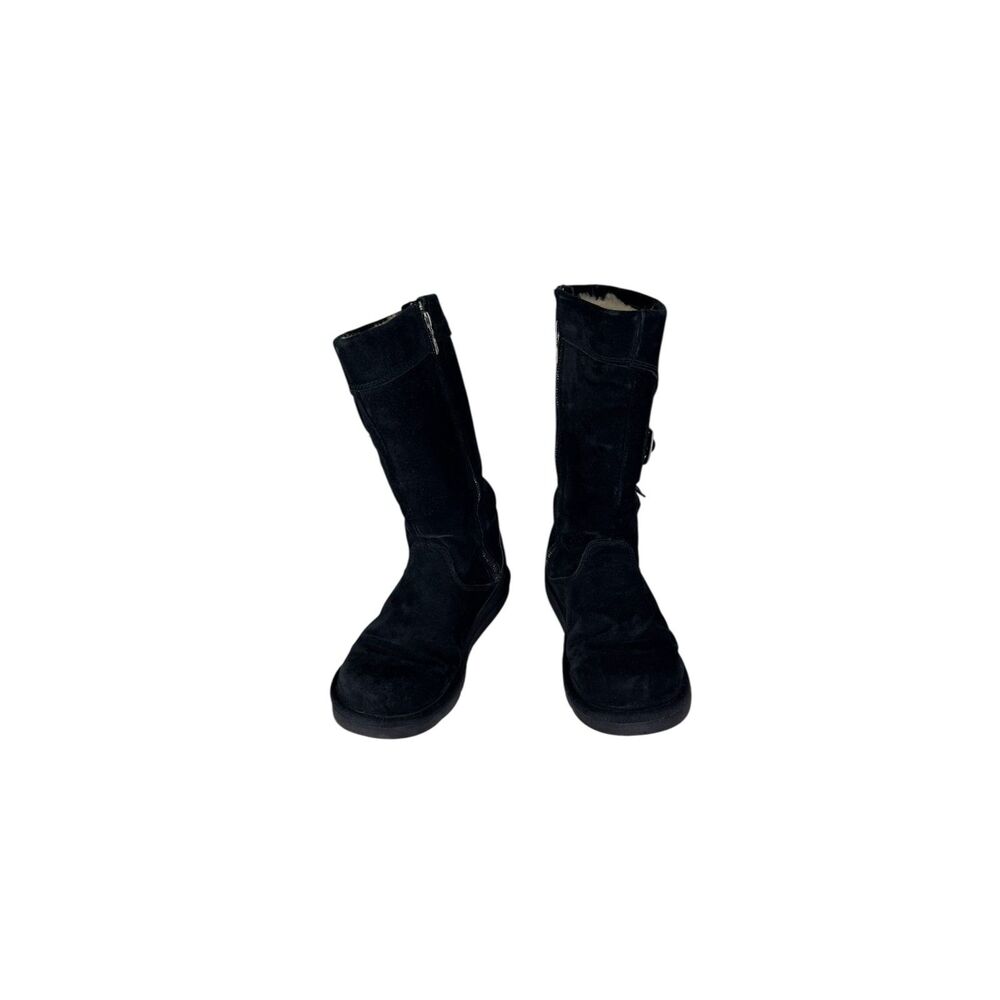 UGG Australia Women's Black Suede "Cargo III" Mid Calf Boots #SN5132 US 6 EU 37‎